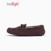 INTERIGHT couple shoes casual shoes flat shoes driving shoes peas shoes brown 255 yards