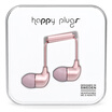 Happy Plugs in-Ear Matte Deluxe Edt In-Ear Headphones Music Headphones Apple Android Earphones Nordic Design Swedish Lightweight Tide Brand Pink Gold
