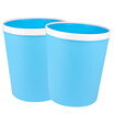 EWO EDO home trash canvas living room with crimping basket 2 loaded ST5020 blue