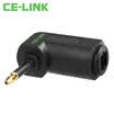 CE-LINK 2729 Digital audio converter connector Toslink female to Mini Toslink Elbow fiber adapter