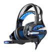 KOTION EACH GS100 Headset gaming 71 Full USB interface Headset Notebook Desktop PC Headset with microphone bass black blue