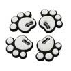 Hua Zhuang car bumper car anti-collision stickers dog foot bumper car door strip anti-rub anti-rub car GM modified supplies black models