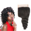 beauty length brazilian virgin hair closure loose wave brazilian human hair lace closure cheap 44 lace closure