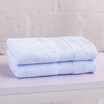 Xin brand towel home spinning bamboo bamboo fiber towel 34 72cm light blue