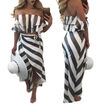 CANISWomens Summer Holiday Mini Playsuit Ladies Jumpsuit Beach Long Dress