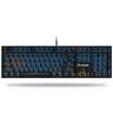 Dareu 108Key Alloy Gaming Mechanical Keyboard Cherry Axis Single BacklitRed Axis