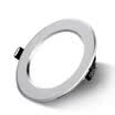 Fantasy led downlight embedded ceiling light milk white matte 5W is white light