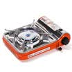 Veins mini-portable grill hot pot card-type furnace outdoor wind BBQ meat stove fire gas stove field gas stove butane gas tank MS-7000 orange