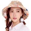 Jingdong Supermarket GLO-STORY Hat Female Print Stitching Floral Front Canopy Closed Cloth Cap WMZ724175 Khaki