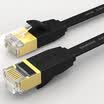 Shanze SAMZHE 6150PHS six flat cable network oxygen-free copper Gigabit gold-plated metal head high-speed computer network cable cat6 class ultra-thin black 15 meters