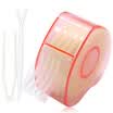 Firming Taper Invisible Bone Paste 600 Paste Flesh S Narrow MF5040 Eyeliner Sticky Eye Sticker With Tweezer Push Rod