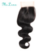 Top Fashion Hair Company Brazilian Body Wave Hair Lace Closure Middle Part Non-Remy Human Hair with Closure 4"x4" Lace 1 Piece