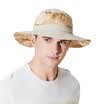 Kammont Kenmont km-3108 outdoor male summer folding sun hooded hiking hatching fast-drying camouflage fisherman hat khaki all yards to send wind rope