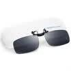 Jingdong supermarket blue its Bluekiki polarized clip sunglasses men&women myopia glasses clip driving mirror glasses clip 40 black&gray large