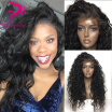 9A Pre Plucked Natural Hairline Lace Front Wigs With Baby Hair Natural Wave Brazilian Virgin Human Hair Wigs For Black Women