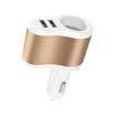 Love ants ianttek A11 car charger car charger cigarette lighter 31A double USB earth Hao gold
