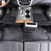 Huashi Nissan Qijun mats 14 models before Qi Jun all surrounded by leather mats four seasons universal car mats modified Qi Jun special five-seat standard models - charm black
