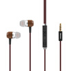 Newman Newmine MX760 wooden music phone headset stereo bass for Apple Huawei millet etc