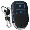 Huashi modern key bag hand-stitched folding three-key red name rui IX35IX25 Yuet key set keychain