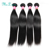 Ms Luna hair 4 Bundles Virgin hair 100Brazilian Human Hair Straight Unprocessed Brazilian Straight Virgin Hair
