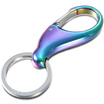 zobo genuine car key ring simple fashion key ring ZB-905 titanium car pendant gift birthday gift