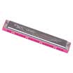 QIMEI QM24A-4 24-hole polyphonic C tone pink harmonica