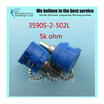 10pcsLot 3590S-2-502L 3590S 5K ohm Precision Multiturn Potentiometer 10 Ring Adjustable Resistor