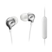 Philips PHILIPS headphones in-ear built-in microphone SHE3705 silver white