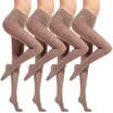 Sina stockings women spring&autumn through velvet pantyhose high elastic shells sexy bottom socks four pairs of gray four pairs of gray
