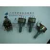 Double potentiometer B100K curved legs with a midpoint -20MM