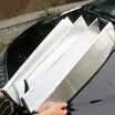 Off-road vehicle front sunscreen sun screen 70140 vehicle front windshield insulation folding aluminum sunscreen sun screen