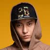 Vidorna vedordna baseball cap camouflage level along the hip hop hat number 28 trend men&women couple outdoor sun hat MZ114 black uniform