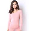 GANGSHA Womens Seamless Body Sculpting Solid Color Thin Set