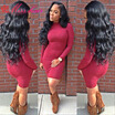 7A Peruvian Virgin Hair Body Wave 4 Bundles Deals Peruvian Body Wave Peruvian Hair Weave Bundles Body Wave Human Hair Bundles