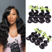 8A Brazilain Virgin Hair Body Wave 4 Bundles Brazilian Body Wave Human Hair Extensions Wet And Wavy Brazilian Hair Weave Bundles