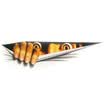 LMA Loma car 3D stickers decorative creative sticker car body scratches block individual car body decals
