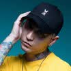 Vodorena baseball cap Korean hairstyle hat men&women cartoon dog sun hat MZ092 black uniform