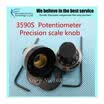 WXD3-13 3590S 4mm 6mm 635mm Potentiometer Precise Dial knob lockable Hat new original