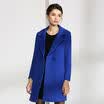 Marc Rebecca Pure Wool Woolen Trousers Slim Long Sleeve Woolen Jacket 66002B Blue L