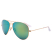 Jimmy Orange Polarized sunglasses men&women models titanium frame color sunglasses mirror car with a mirror J3025 11219 58mm small gold frame green