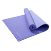 Pu special special POVIT TPE6mm monochrome yoga mats double-sided non-slip sports fitness mat dark blue including net bag&strap P-985