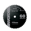 WORX Mini Circular Saws 115mmHSS Saw Blades WA8302 Cutting Aluminum PVC Iron Household Hardware Power Tools WX429 Chainsaw