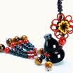 platinum Milpro car pendant high-end car ornaments jewelry jade pendants into the security mirrors car pendant agate stone car hanging - safe&tassels