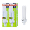 Jingdong Supermarket OSRAM OSRAM two needle plug tube 13W three primary colors double tube compact energy saving lamp warm 2 loaded