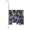 Capricorn MOGE PCIEx1 to USB30 dual-port USB30 expansion card MC2010 presented short baffle Renesas NEC chip
