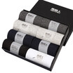 Nanjiren business casual cotton socks mens breathable casual tube socks 8 pairs of code