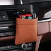Boliliang car outlet bag BL1617 car mobile phone holder multi-function air outlet bag storage bag box barrel beige