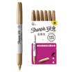 Sharpie anti-fade mark pen fine gold paper box 12 loaded