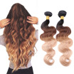 7A Ombre Malaysian Virgin Hair Body Wave 3 Bundles Ombre Good Cheap Malaysian Virgin Hair Unprocessed Soft Hair Malaysian Body W