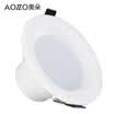 AOZZO LED Downlight 3w7 75 8cm 25 4 inch full set of ultra-thin hole lamp ceiling diameter 85CM warm white 3W LD1015W